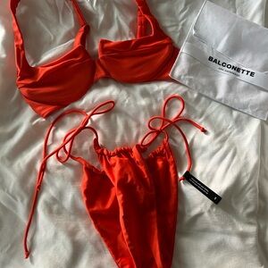 ARK Balconette Tangerine 🍊 Bikini Set